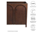 EEI-6540-WAL Appia 36" Bathroom Vanity Cabinet - Sink Basin Not Included - By Modway