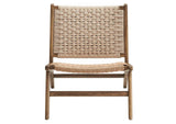 EEI-6543-WAL-NAT Saoirse Woven Rope Wood Accent Lounge Chair By Modway