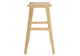 EEI-6550-NAT-NAT Saoirse Woven Rope Wood Bar Stool Set Of 2 By Modway