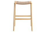 EEI-6550-NAT-NAT Saoirse Woven Rope Wood Bar Stool Set Of 2 By Modway