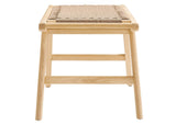 EEI-6552-NAT-NAT Saoirse 47" Wove Rope Wood Bench By Modway