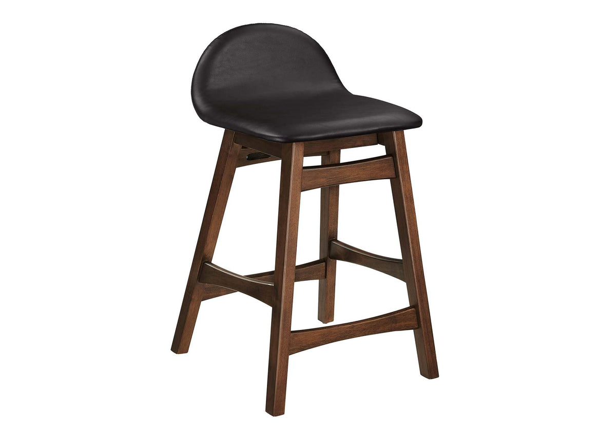 EEI-6556-BRN Juno Wood Counter Stool Set Of 2 By Modway