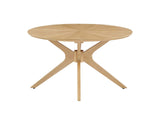 EEI-6557-OAK Crossroads Round Wood Coffee Table By Modway