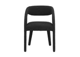EEI-6562-BLK Pinnacle Boucle Upholstered Dining Chair Set Of 2 By Modway