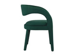EEI-6563-GRN Pinnacle Performance Velvet Dining Chair Set Of 2 By Modway