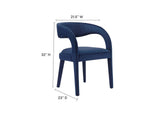 EEI-6563-MID Pinnacle Performance Velvet Dining Chair Set Of 2 By Modway