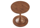 EEI-6573-WAL Lina Round Wood Side Table By Modway