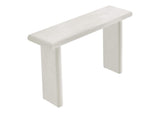 EEI-6577-WHI Relic Concrete Textured Console Table By Modway