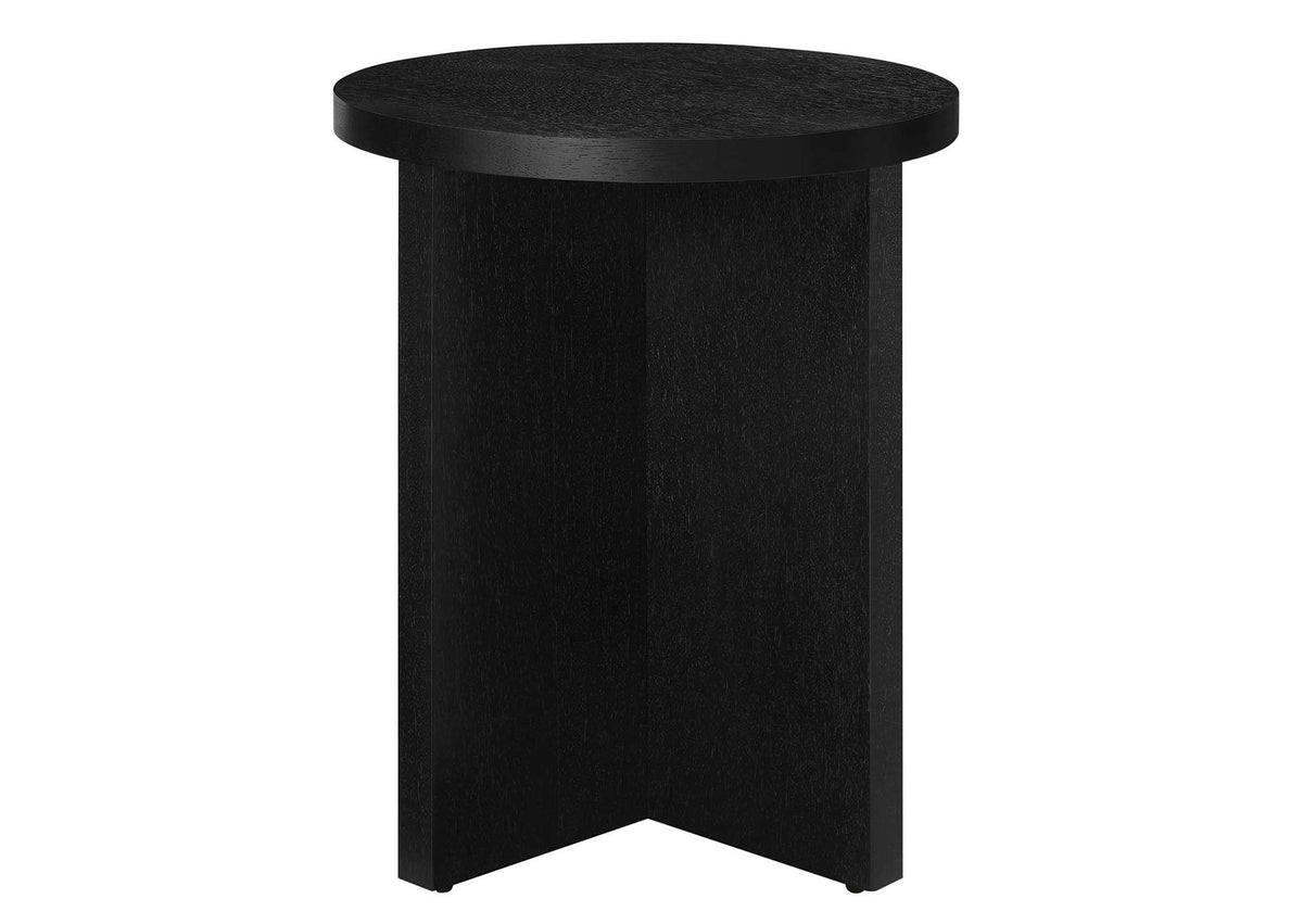 EEI-6579-BLK Silas Round Wood Side Table By Modway