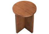 EEI-6579-WAL Silas Round Wood Side Table By Modway