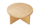 EEI-6580-NAT Silas Round Wood Coffee Table By Modway