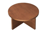 EEI-6580-WAL Silas Round Wood Coffee Table By Modway