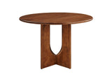 EEI-6592-WAL Rivian Round 48" Wood Dining Table By Modway