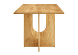EEI-6593-OAK Rivian Rectangular 70" Wood Dining Table By Modway