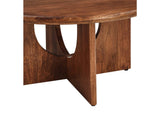 EEI-6594-WAL Rivian Round 34" Coffee Table By Modway