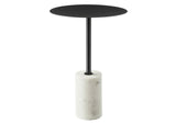 EEI-6605-WHI-BLK Lyric Round Side Table By Modway
