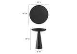 EEI-6608-BLK Maren Round Side Table By Modway