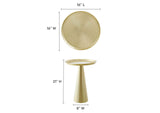 EEI-6608-BRA Maren Round Side Table By Modway