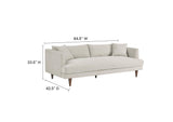 EEI-6614-HEI Zoya Down Filled Overstuffed Sofa And Ottoman Set By Modway