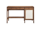 EEI-6617-WAL Capri 49" Wood Grain Office Desk By Modway