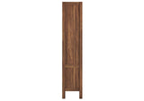 EEI-6619-WAL Capri 4-Shelf Wood Grain Bookcase By Modway