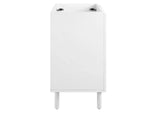 EEI-6622-WHI Calla 36" Perforated Metal Bathroom Vanity Cabinet - Sink Basin Not Included - By Modway