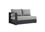 EEI-6629-GRY-GRY Tahoe Outdoor Patio Powder-Coated Aluminum Modular Left-Facing Loveseat By Modway