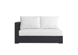 EEI-6629-GRY-WHI Tahoe Outdoor Patio Powder-Coated Aluminum Modular Left-Facing Loveseat By Modway