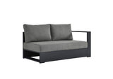 EEI-6630-GRY-CHA Tahoe Outdoor Patio Powder-Coated Aluminum Modular Right-Facing Loveseat By Modway