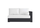 EEI-6630-GRY-WHI Tahoe Outdoor Patio Powder-Coated Aluminum Modular Right-Facing Loveseat By Modway