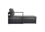 EEI-6632-GRY-CHA Tahoe Outdoor Patio Powder-Coated Aluminum Modular Left-Facing Chaise Lounge By Modway