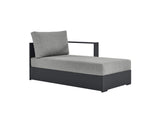 EEI-6633-GRY-GRY Tahoe Outdoor Patio Powder-Coated Aluminum Modular Right-Facing Chaise Lounge By Modway