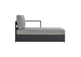 EEI-6633-GRY-GRY Tahoe Outdoor Patio Powder-Coated Aluminum Modular Right-Facing Chaise Lounge By Modway