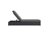 EEI-6634-GRY-CHA Tahoe Outdoor Patio Powder-Coated Aluminum Chaise Lounge Chair By Modway