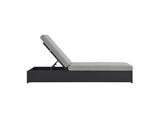 EEI-6634-GRY-GRY Tahoe Outdoor Patio Powder-Coated Aluminum Chaise Lounge Chair By Modway