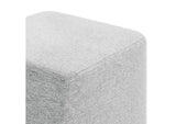 EEI-6636-HLG Callum 17" Square Woven Heathered Fabric Upholstered Ottoman By Modway