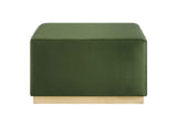 EEI-6643-MOG-NAT Tilden Large 28" Square Performance Velvet Upholstered Ottoman By Modway