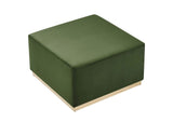 EEI-6643-MOG-NAT Tilden Large 28" Square Performance Velvet Upholstered Ottoman By Modway
