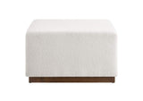 EEI-6644-CLO-WAL Tilden Large 28" Square Boucle Upholstered Ottoman By Modway
