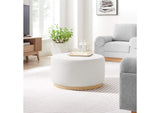EEI-6648-ALA-NAT Tilden Large 29" Round Performance Velvet Upholstered Ottoman By Modway