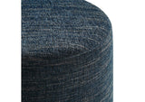 EEI-6651-HEA Callum 16" Round Woven Heathered Fabric Upholstered Ottoman By Modway