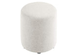 EEI-6651-HEI Callum 16" Round Woven Heathered Fabric Upholstered Ottoman By Modway