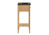 EEI-6659-NAT-BLK Zaire 18" Bathroom Vanity By Modway