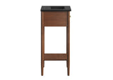 EEI-6659-WAL-BLK Zaire 18" Bathroom Vanity By Modway