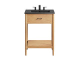 EEI-6661-NAT-BLK Zaire 24" Bathroom Vanity By Modway
