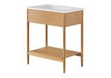 EEI-6662-NAT-WHI Zaire 30" Bathroom Vanity By Modway