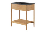 EEI-6663-NAT-BLK Zaire 30" Bathroom Vanity By Modway