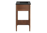 EEI-6663-WAL-BLK Zaire 30" Bathroom Vanity By Modway