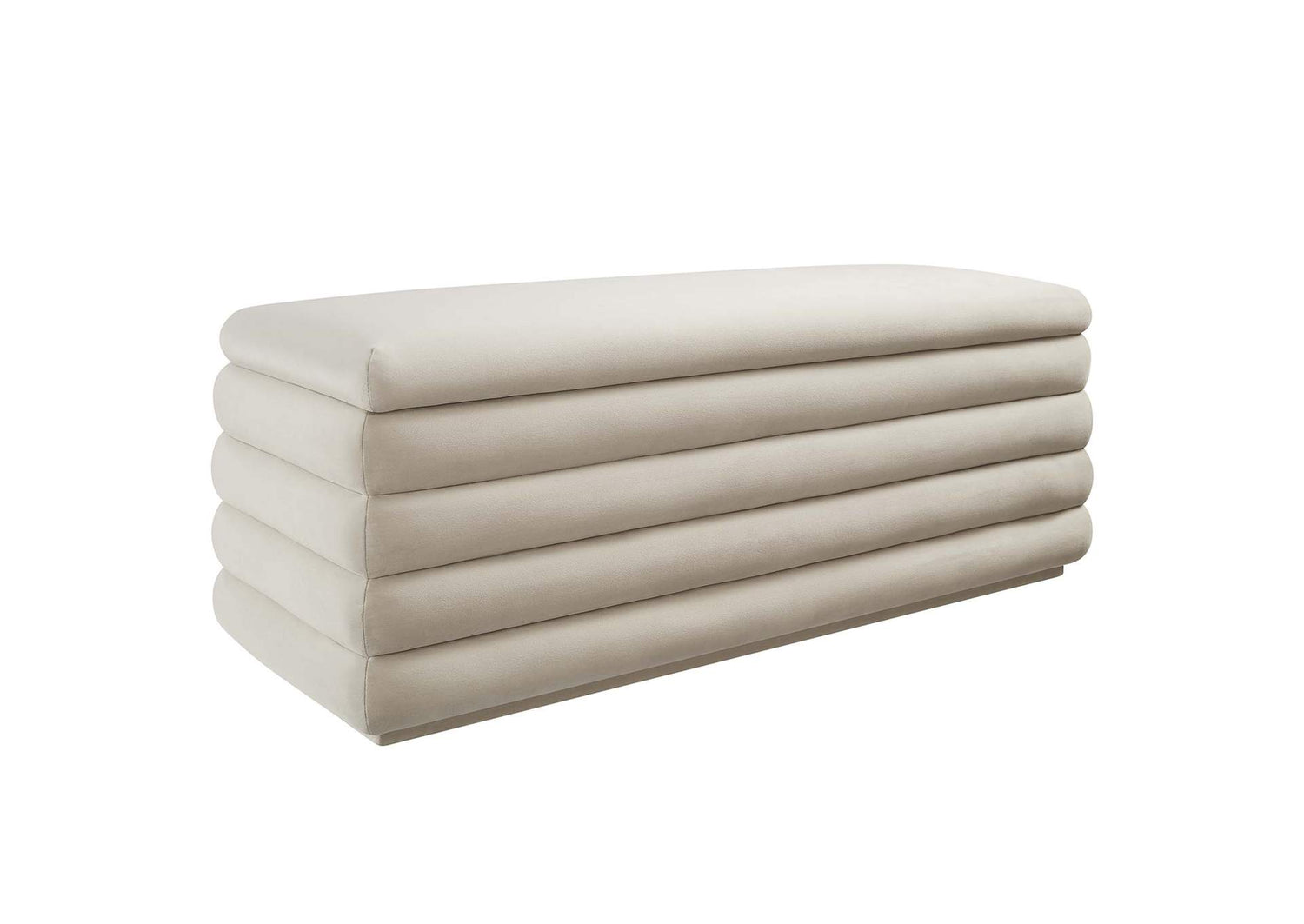 EEI-6664-ALM Mezzo Upholstered Performance Velvet Storage Bench By Modway