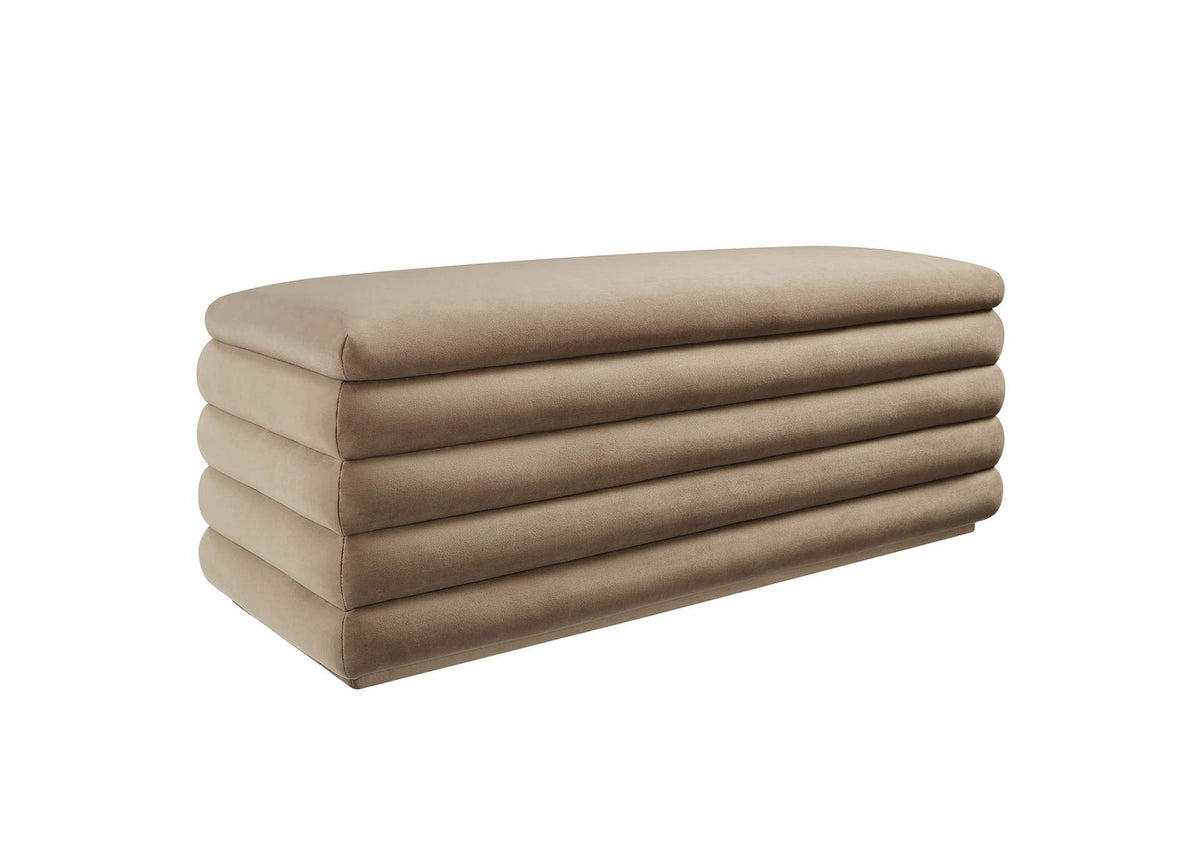 EEI-6664-TAU Mezzo Upholstered Performance Velvet Storage Bench By Modway